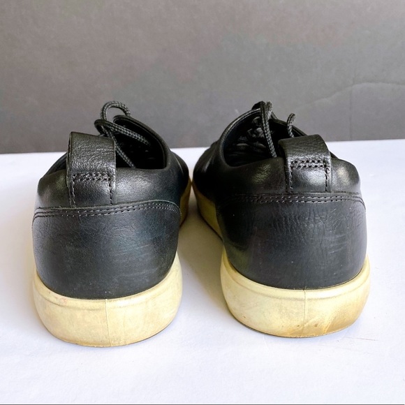 Ecco Black Leather Sneakers main image 8